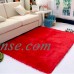 NK 15x23.6'' Rectangle Oblong Shape Bedroom Fluffy Rugs Anti-Skid Shaggy Area Office Sitting Drawing Room Gateway Door Carpet   